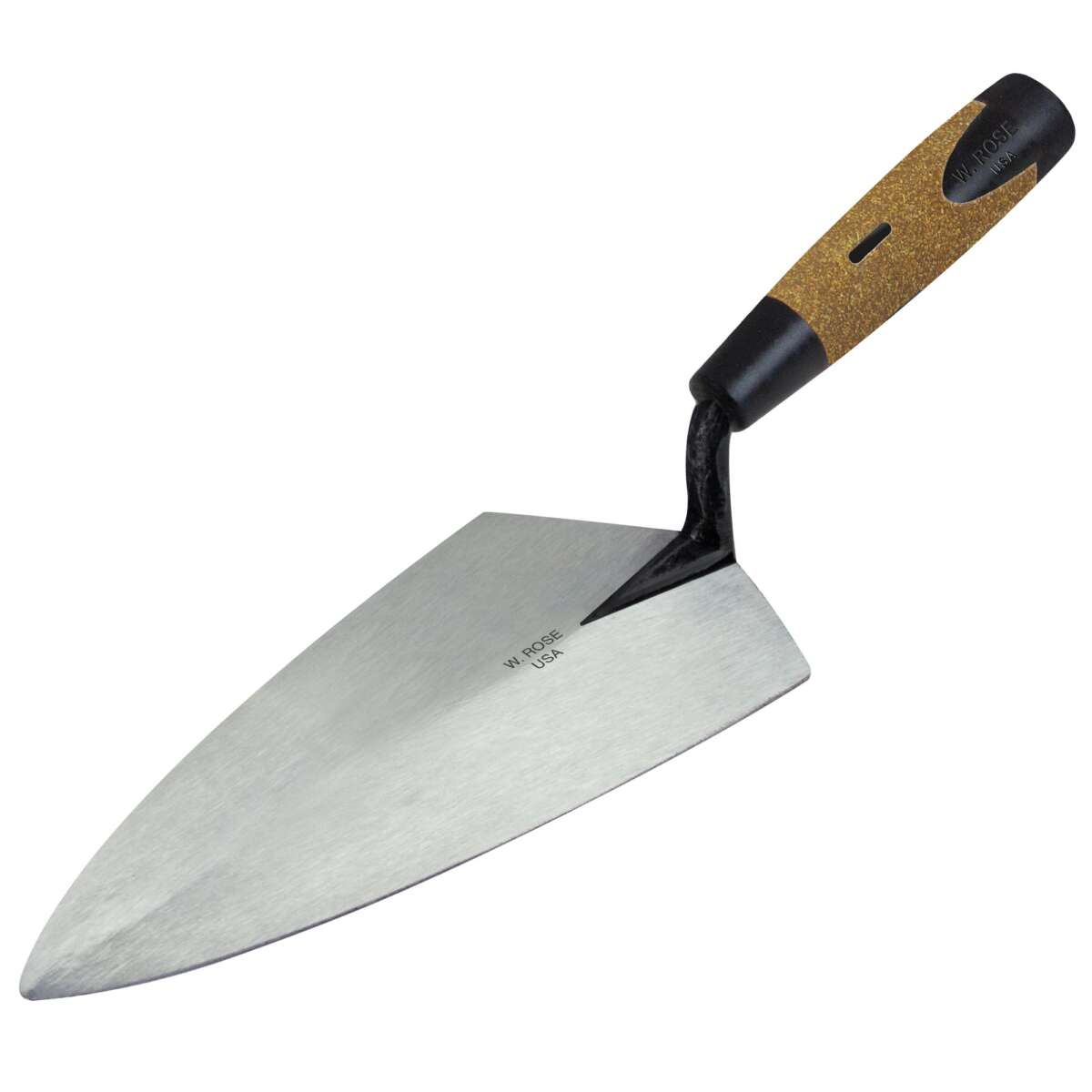 A London-Pattern Trowel Blade Has A
