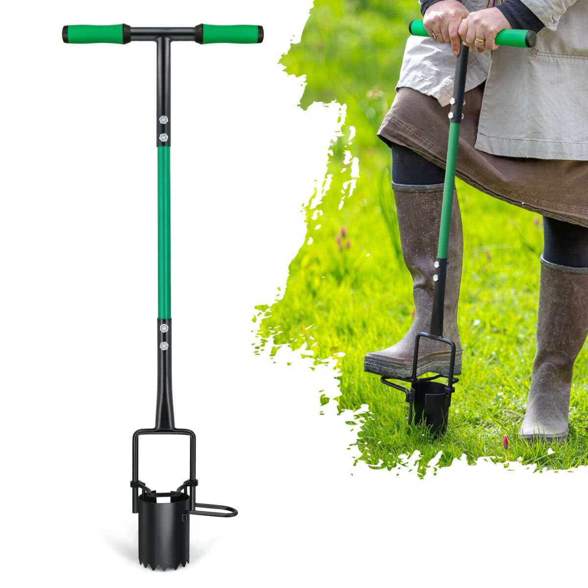 How To Use A Bulb Planter In Grass