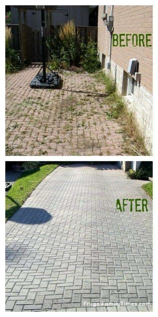 How To Remove Weeds From Between Pavers